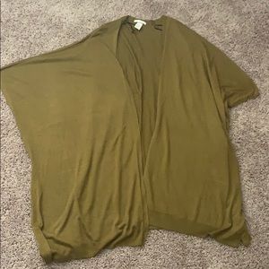 Olive green cardigan!
